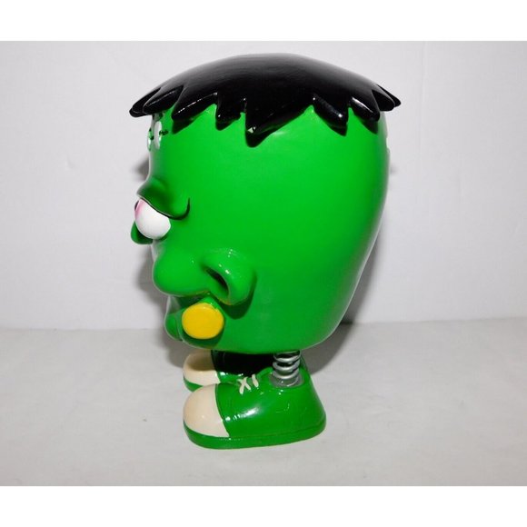 Cartoon Frankenstein Bobble Head Piggy Bank 6" Collectible - Picture 6 of 8